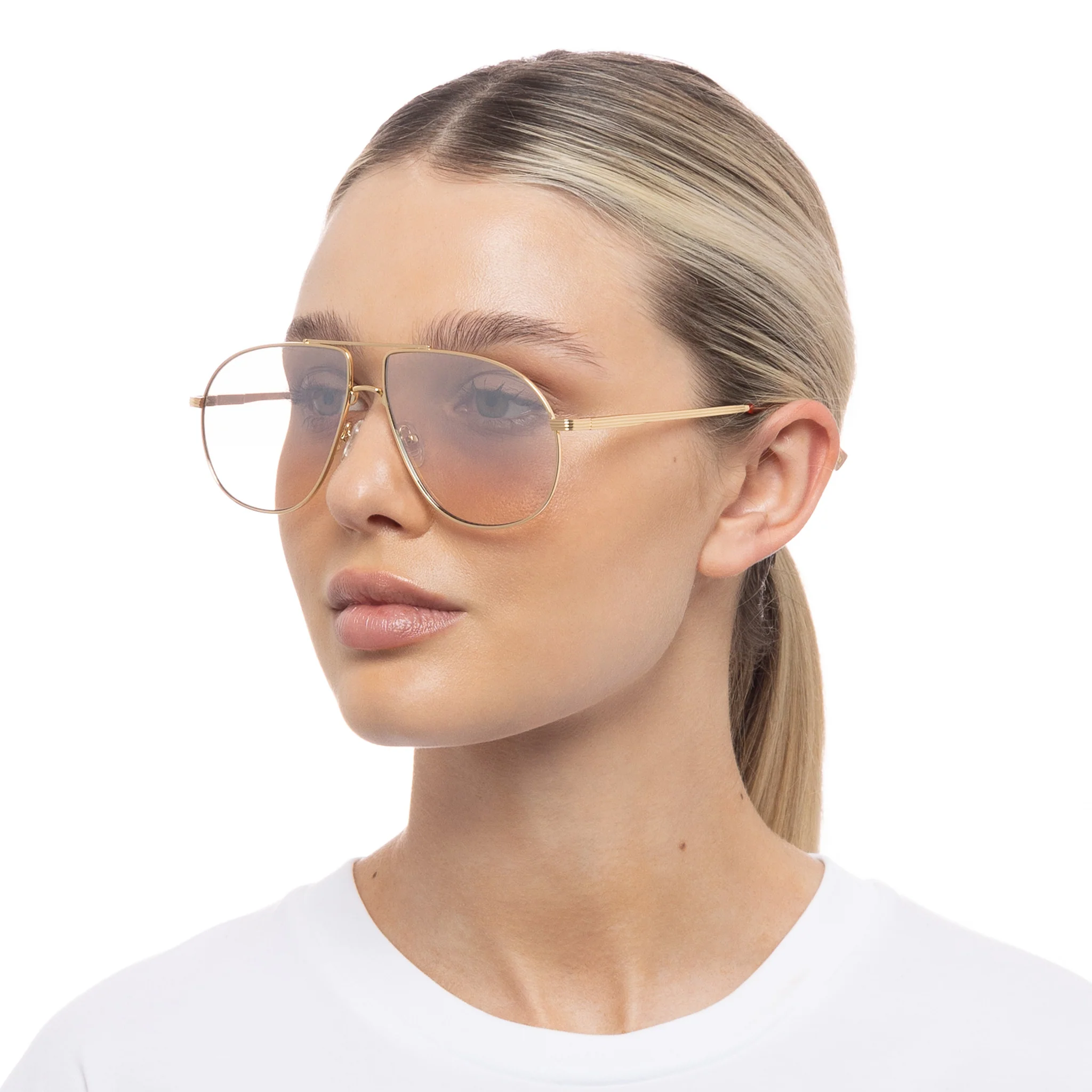 SCHMALTZY | BRIGHT GOLD CHAMPAGNE FLASH MIRROR - Image 6