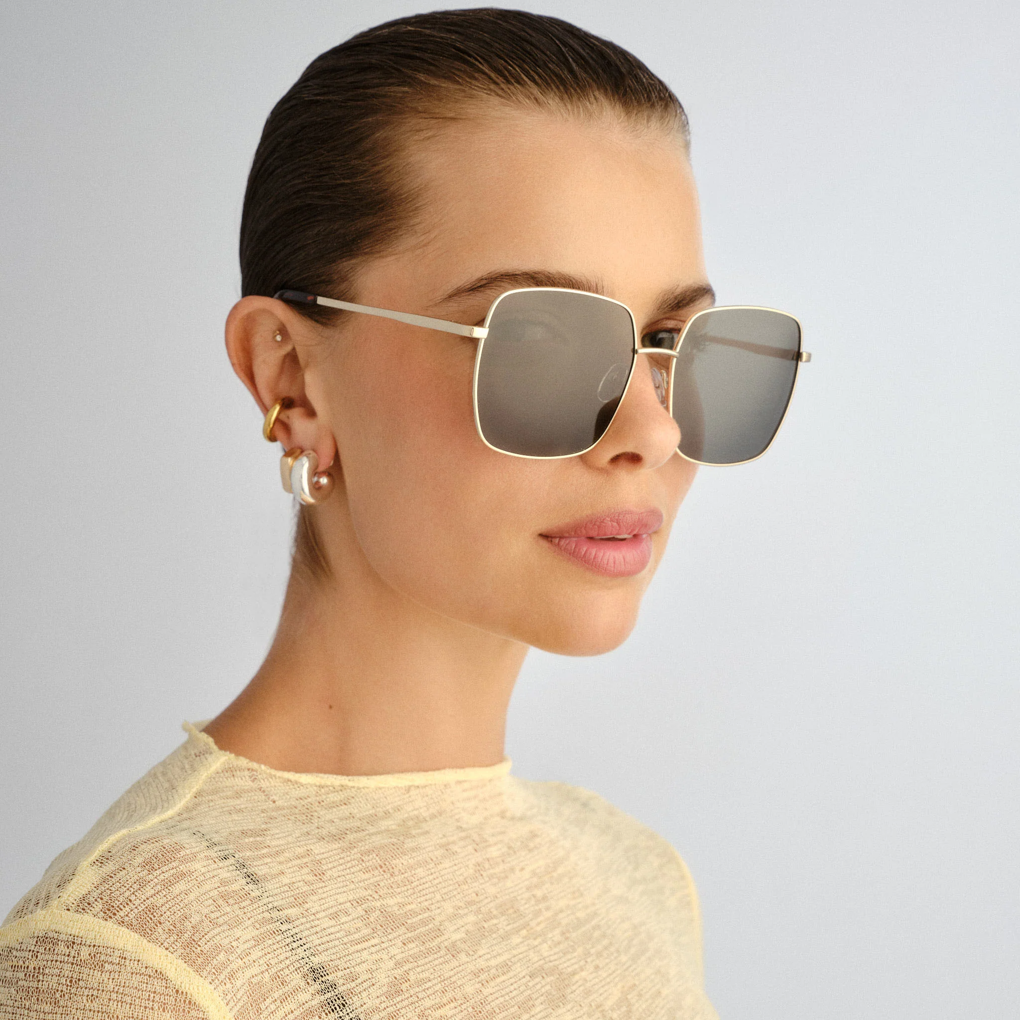 THE CHERISHED | GOLD KHAKI MONO POLARISED - Image 5